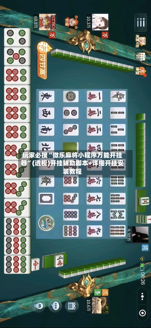 玩家必搜“微乐麻将小程序万能开挂器”(透视)开挂辅助脚本+详细开挂安装教程-第2张图片