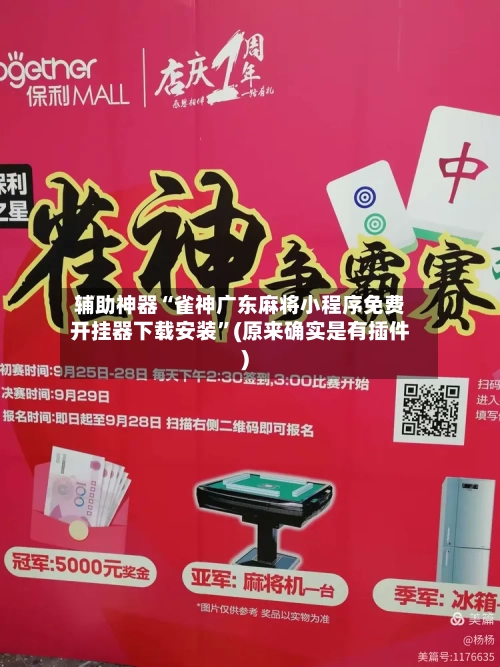 辅助神器“雀神广东麻将小程序免费开挂器下载安装”(原来确实是有插件)-第1张图片