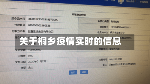 关于桐乡疫情实时的信息-第2张图片