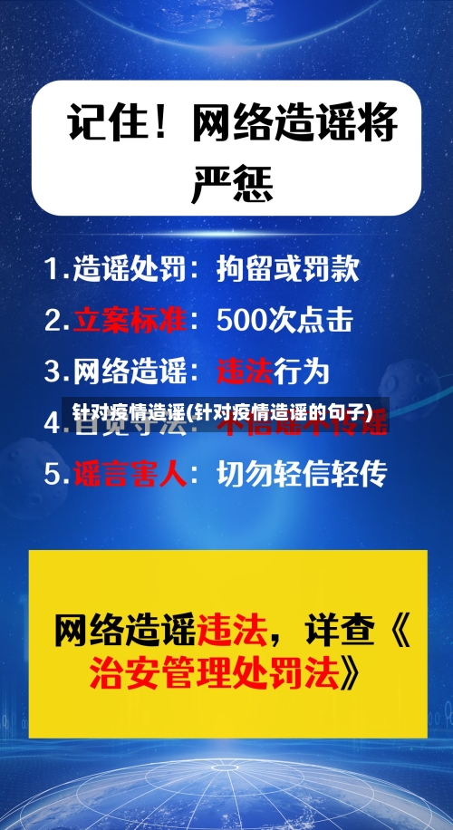针对疫情造谣(针对疫情造谣的句子)-第1张图片
