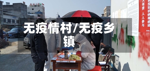 无疫情村/无疫乡镇