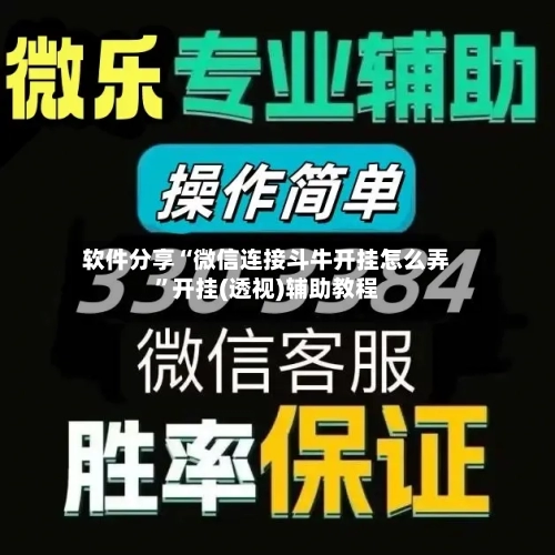 软件分享“微信连接斗牛开挂怎么弄	”开挂(透视)辅助教程-第2张图片