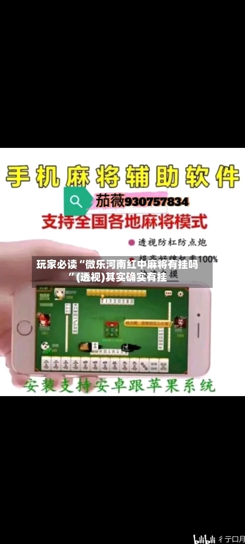 玩家必读“微乐河南红中麻将有挂吗”(透视)其实确实有挂-第3张图片