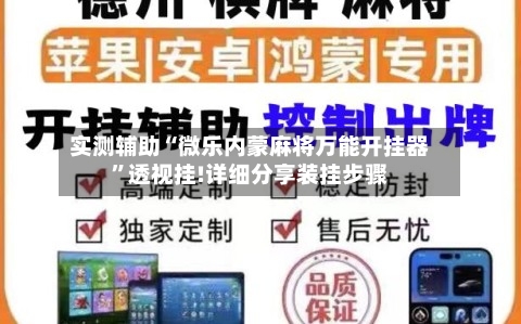 实测辅助“微乐内蒙麻将万能开挂器”透视挂!详细分享装挂步骤-第3张图片