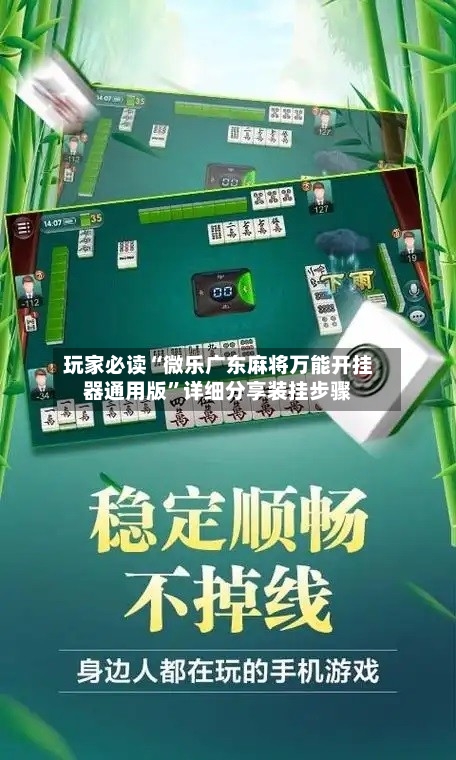 玩家必读“微乐广东麻将万能开挂器通用版	”详细分享装挂步骤-第2张图片