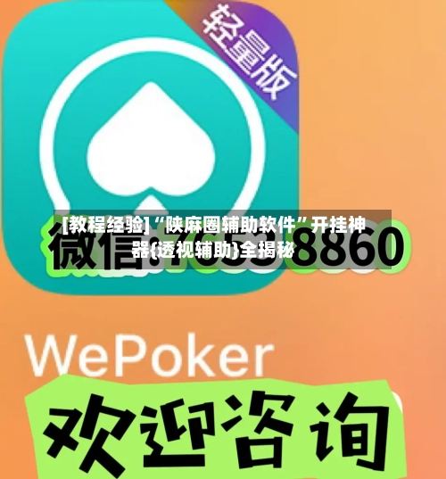 [教程经验]“陕麻圈辅助软件”开挂神器{透视辅助}全揭秘