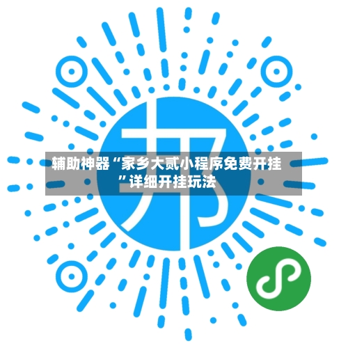 辅助神器“家乡大贰小程序免费开挂”详细开挂玩法