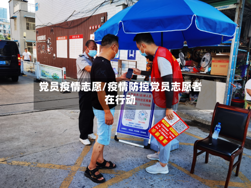 党员疫情志愿/疫情防控党员志愿者在行动