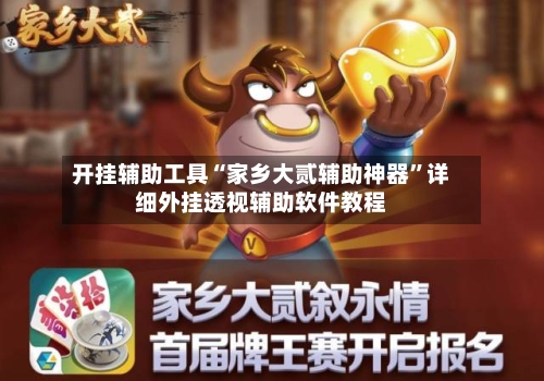 开挂辅助工具“家乡大贰辅助神器	”详细外挂透视辅助软件教程-第2张图片