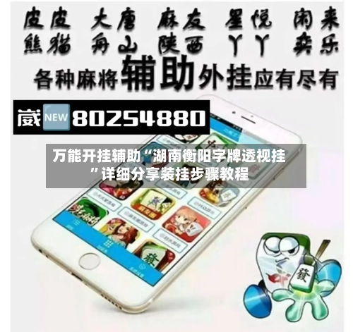 万能开挂辅助“湖南衡阳字牌透视挂”详细分享装挂步骤教程