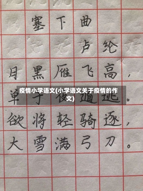 疫情小学语文(小学语文关于疫情的作文)-第1张图片