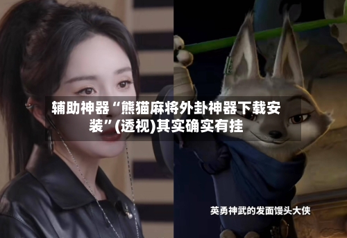 辅助神器“熊猫麻将外卦神器下载安装”(透视)其实确实有挂