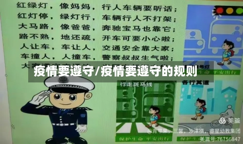疫情要遵守/疫情要遵守的规则-第1张图片