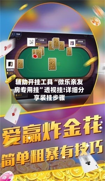 辅助开挂工具“微乐亲友房专用挂	”透视挂!详细分享装挂步骤-第2张图片