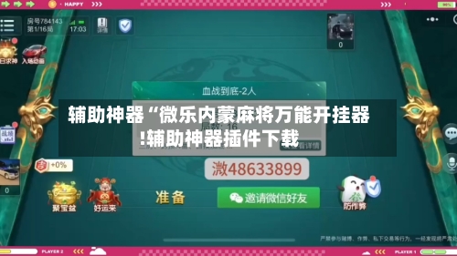 辅助神器“微乐内蒙麻将万能开挂器!辅助神器插件下载-第3张图片
