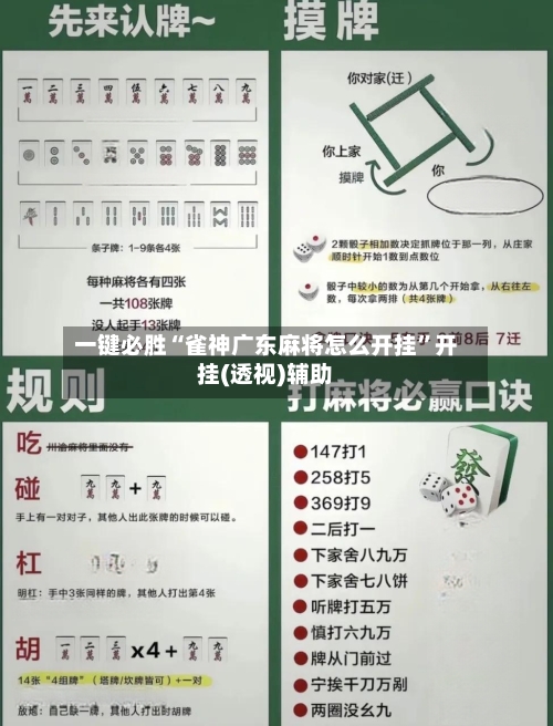 一键必胜“雀神广东麻将怎么开挂”开挂(透视)辅助-第2张图片
