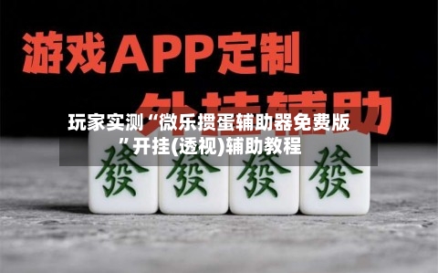 玩家实测“微乐掼蛋辅助器免费版	”开挂(透视)辅助教程-第1张图片