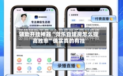 辅助开挂神器“微乐自建房怎么提高胜率”确实真的有挂