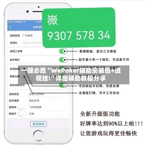 一键必胜“WePoker辅助安装包+透视挂!”详细辅助教程分享-第2张图片