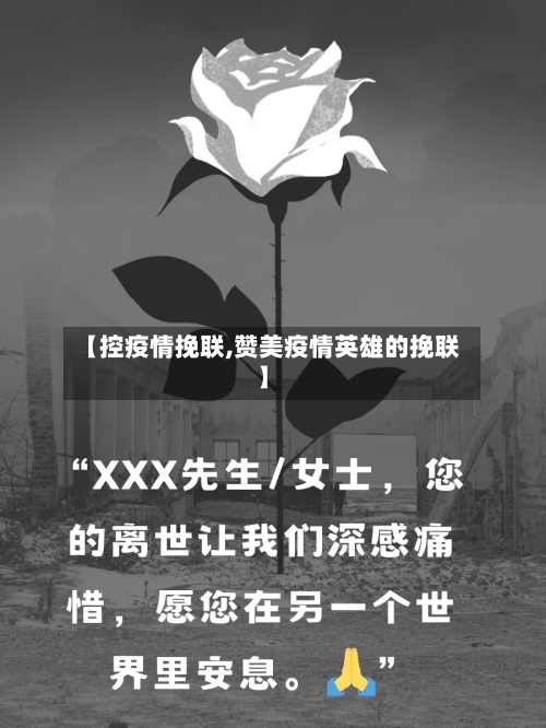 【控疫情挽联,赞美疫情英雄的挽联】-第3张图片