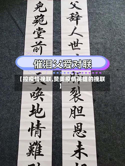 【控疫情挽联,赞美疫情英雄的挽联】-第2张图片