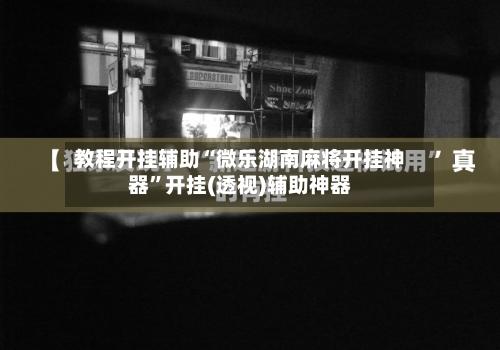 教程开挂辅助“微乐湖南麻将开挂神器	”开挂(透视)辅助神器-第2张图片