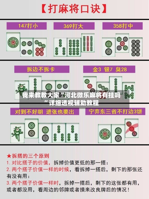 我来教教大家“河北微乐麻将有挂吗”详细透视辅助教程