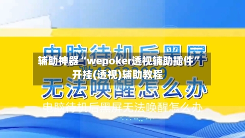 辅助神器“wepoker透视辅助插件”开挂(透视)辅助教程
