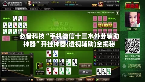 必备科技“手机微信十三水外卦辅助神器”开挂神器{透视辅助}全揭秘-第2张图片