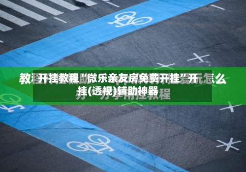 开挂教程“微乐亲友房免费开挂”开挂(透视)辅助神器-第2张图片