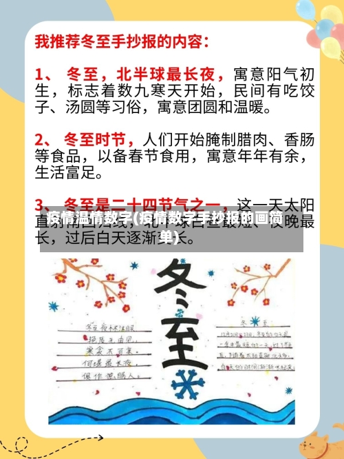 疫情温情数字(疫情数字手抄报的画简单)