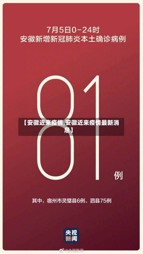 【安徽近来疫情,安徽近来疫情最新消息】