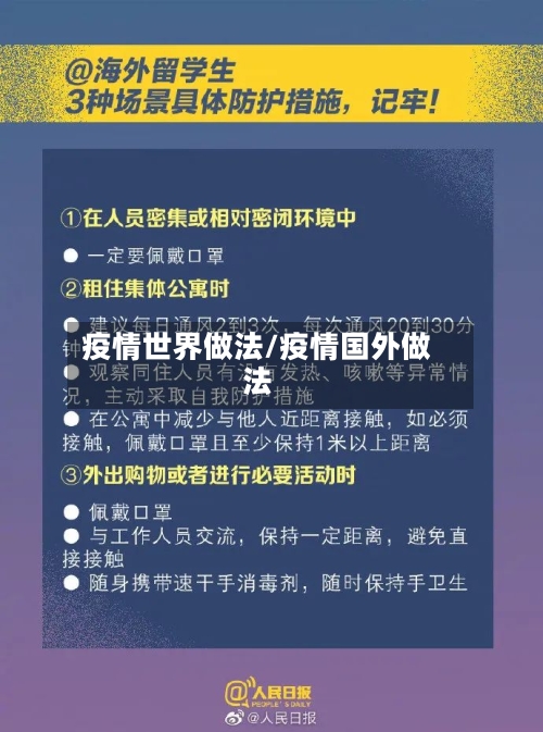 疫情世界做法/疫情国外做法