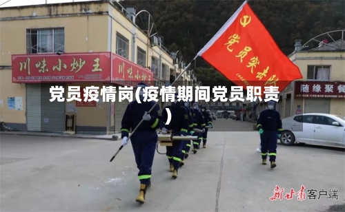 党员疫情岗(疫情期间党员职责)-第2张图片