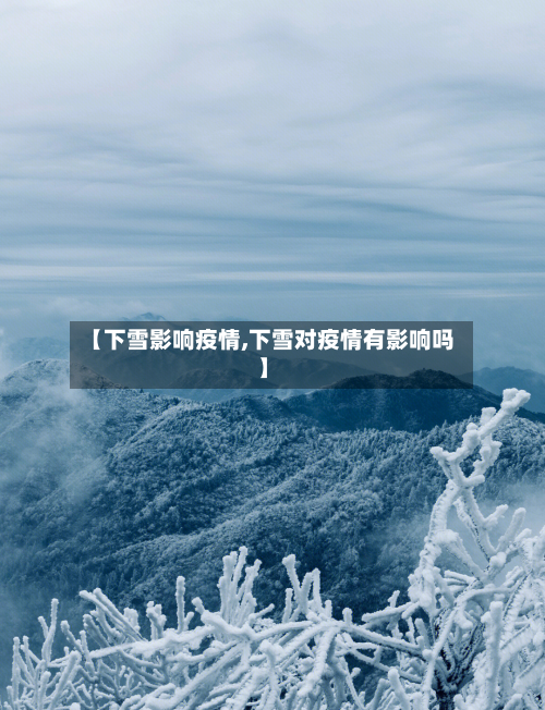 【下雪影响疫情,下雪对疫情有影响吗】-第1张图片