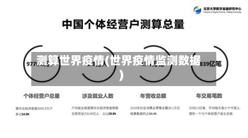 测算世界疫情(世界疫情监测数据)-第2张图片