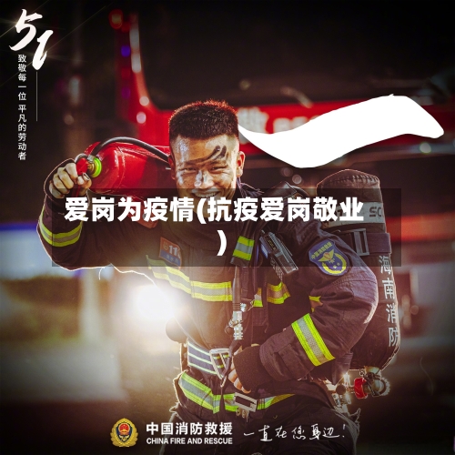 爱岗为疫情(抗疫爱岗敬业)-第3张图片