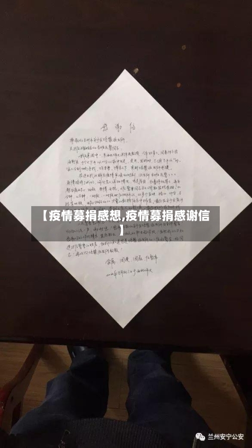 【疫情募捐感想,疫情募捐感谢信】-第2张图片