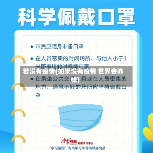 若没有疫情(如果没有疫情 世界会咋样)-第1张图片