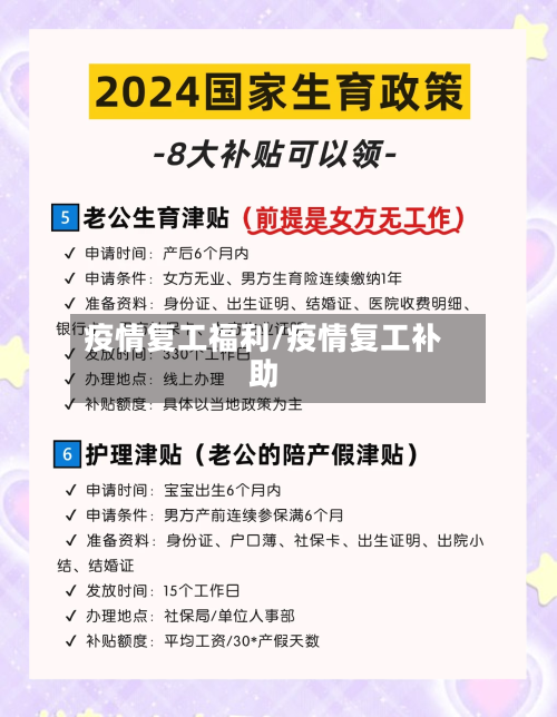 疫情复工福利/疫情复工补助-第3张图片