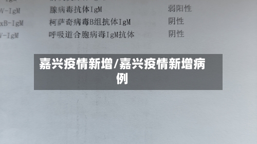嘉兴疫情新增/嘉兴疫情新增病例-第2张图片