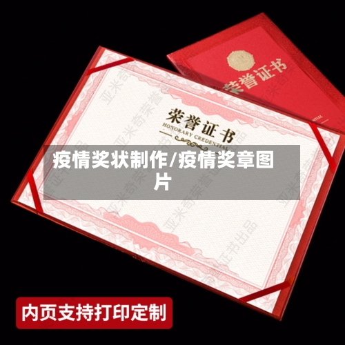 疫情奖状制作/疫情奖章图片-第1张图片