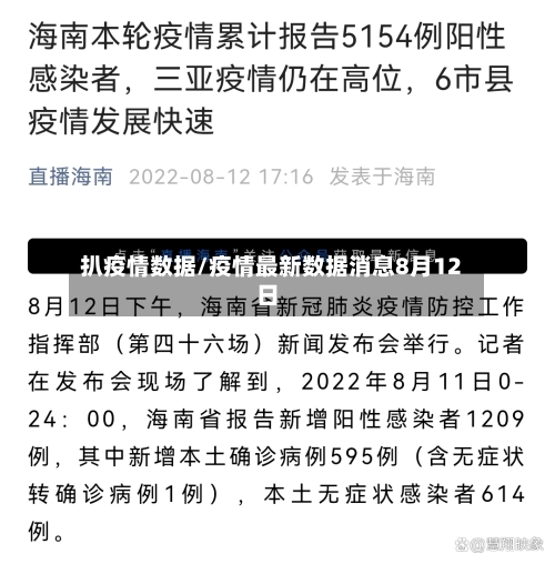 扒疫情数据/疫情最新数据消息8月12日-第1张图片