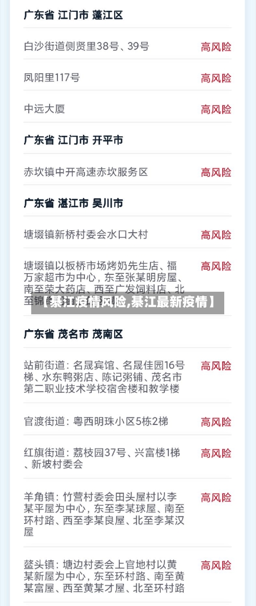 【綦江疫情风险,綦江最新疫情】-第3张图片