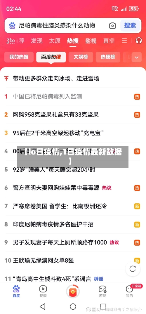 【io日疫情,1日疫情最新数据】-第1张图片