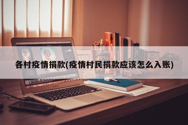 各村疫情捐款(疫情村民捐款应该怎么入账)